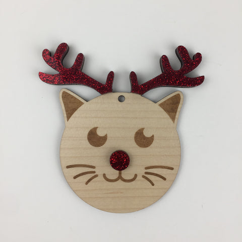 Cat - Ornaments - Reindeer