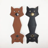 Cat - Cable Organizer - PU Leather