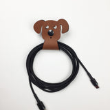 Dog - Cable Organizer - PU Leather