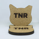 Cat - Cork Coasters - TNR