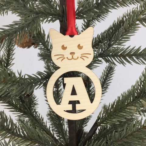 Cat - Ornaments - Alphabet