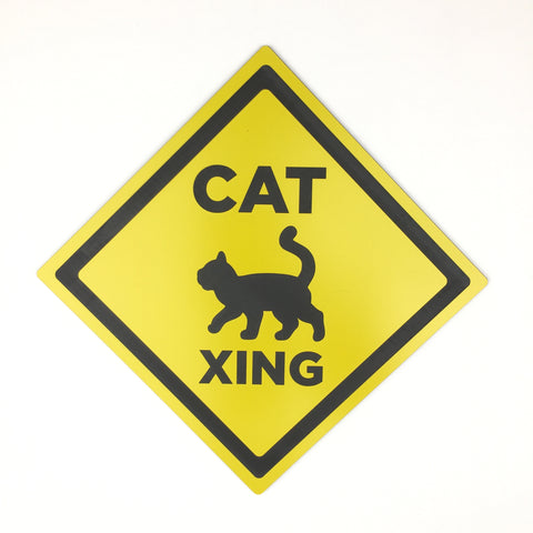 Cat - Signs - Cat Crossing 2