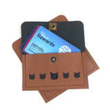 Cat - PU Leather Card Holder