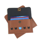 Cat - PU Leather Card Holder