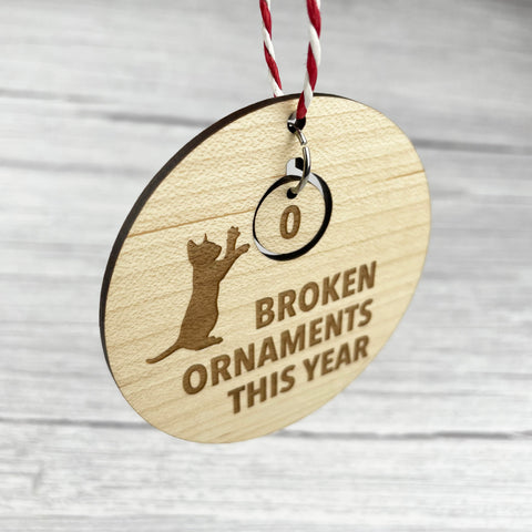 Cat - Ornaments - Broken Ornaments