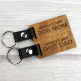 Dog - Keychain - World's Best Dog Mom