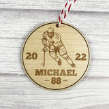 Ornaments - Hockey Player